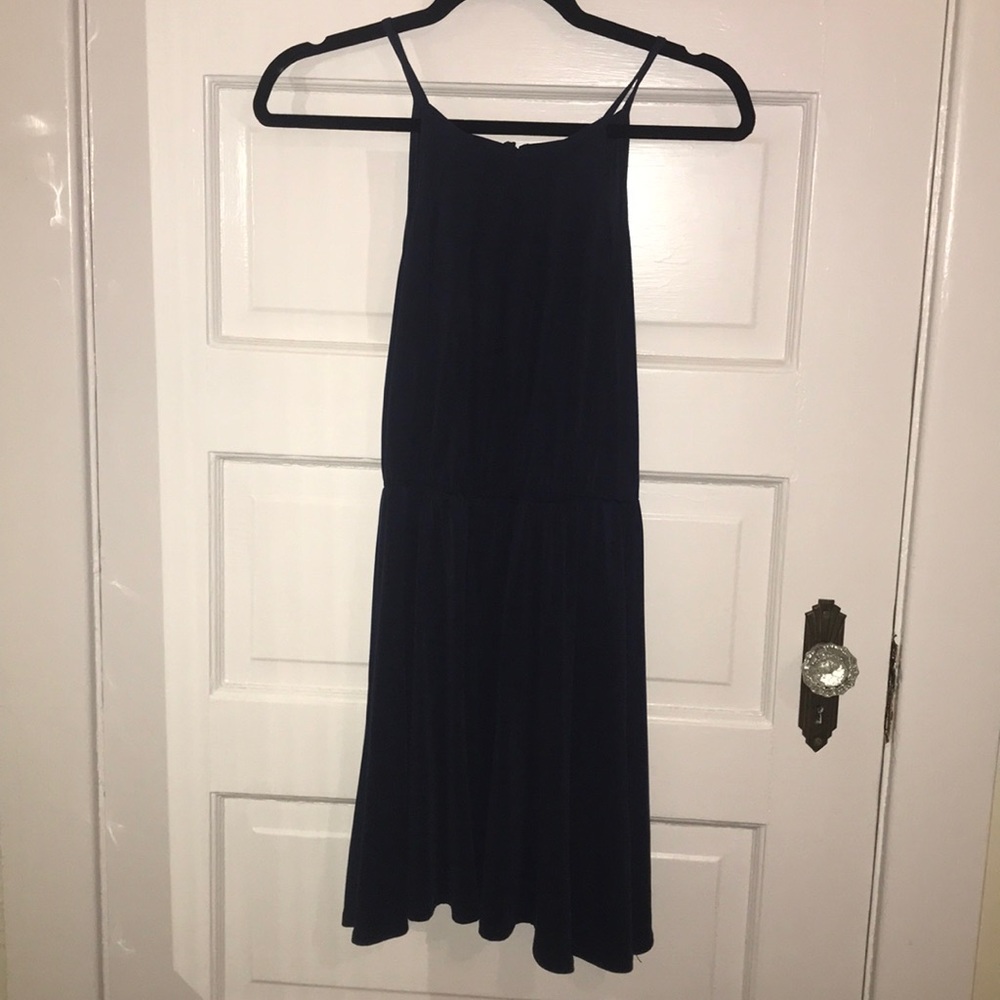 Navy blue dress